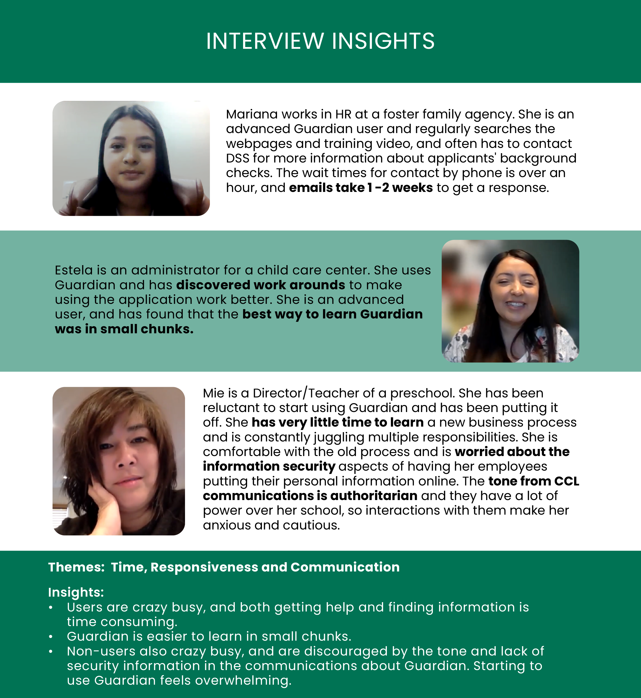 Interview Insights